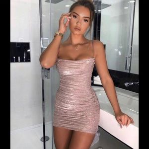 House of CB Ella Pink Metallic Large.